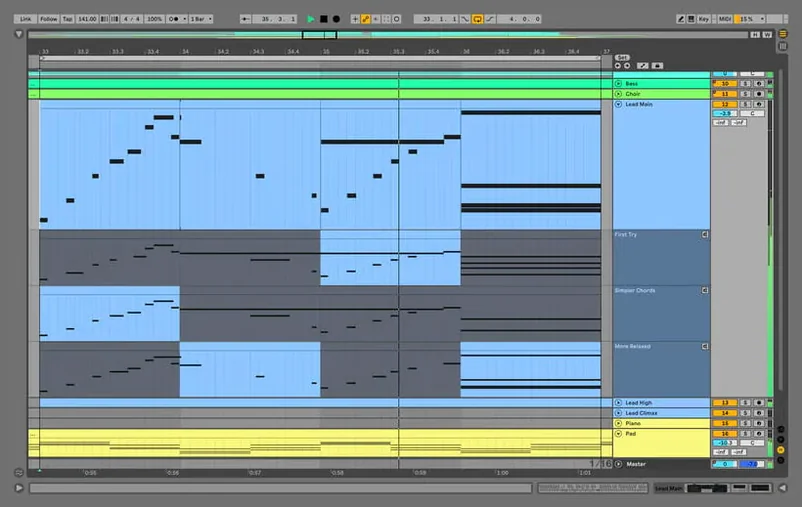 Ableton Live app screen 2