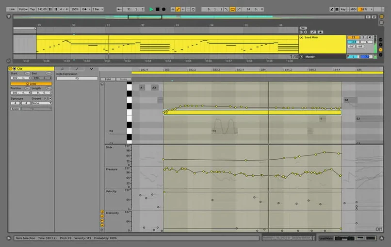 Ableton Live app screen 3