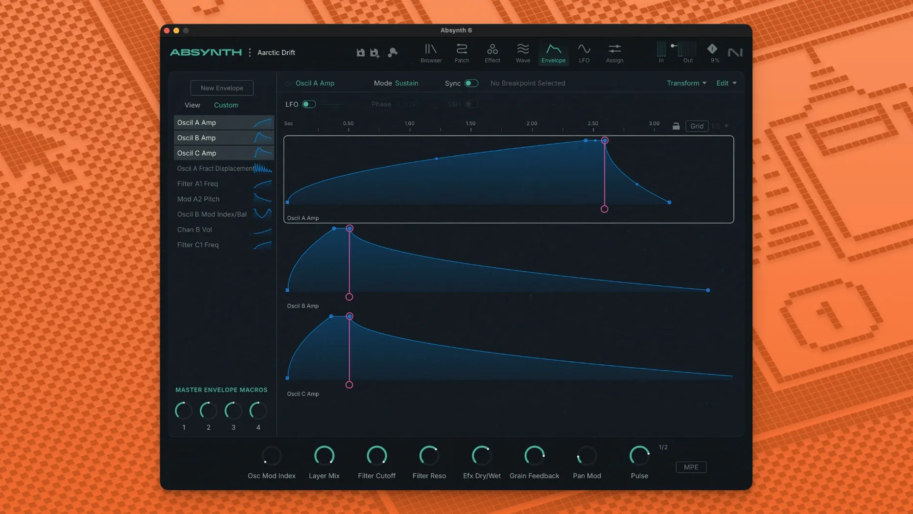 Absynth — example 5 Absynth macOS window 5