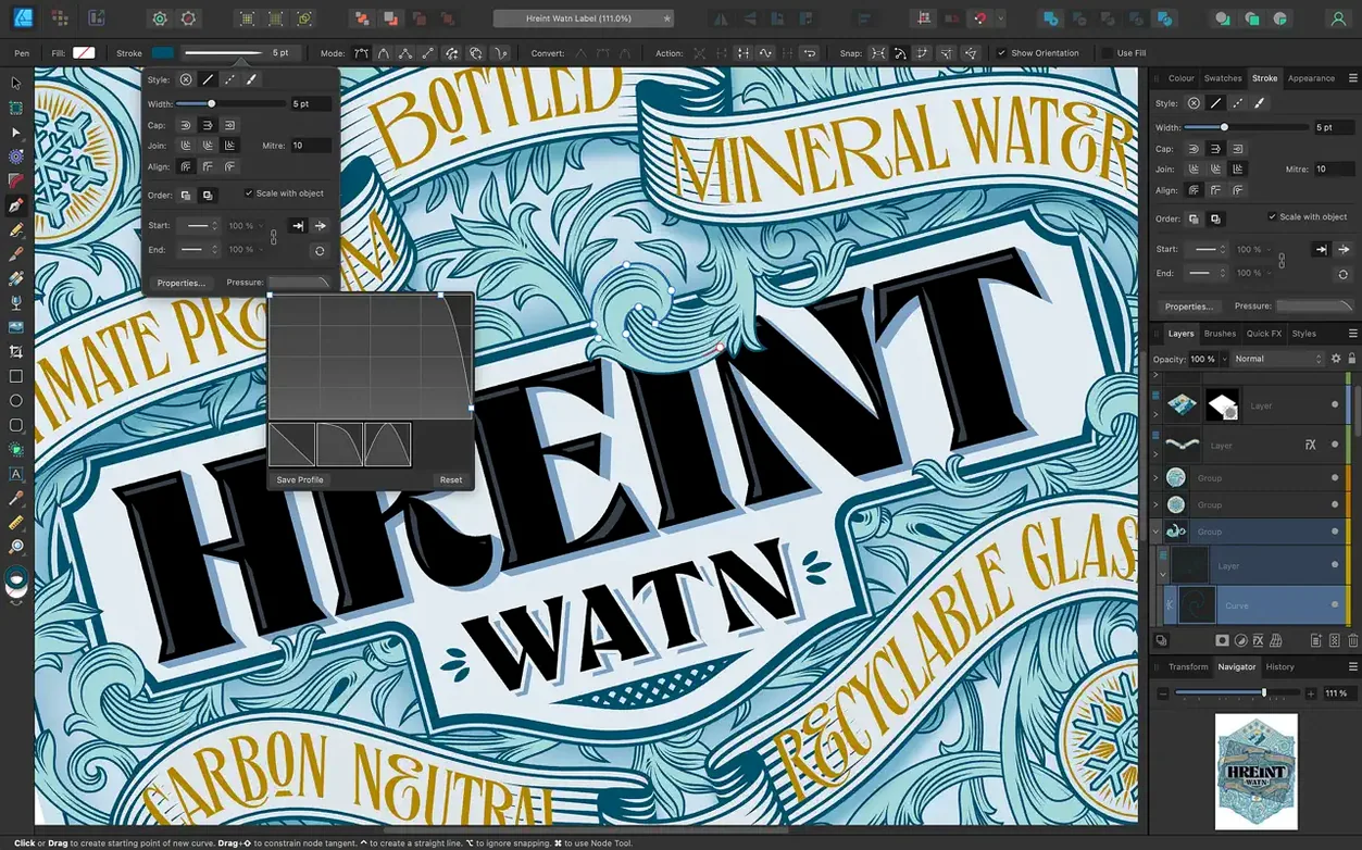 Affinity Designer app screen 2