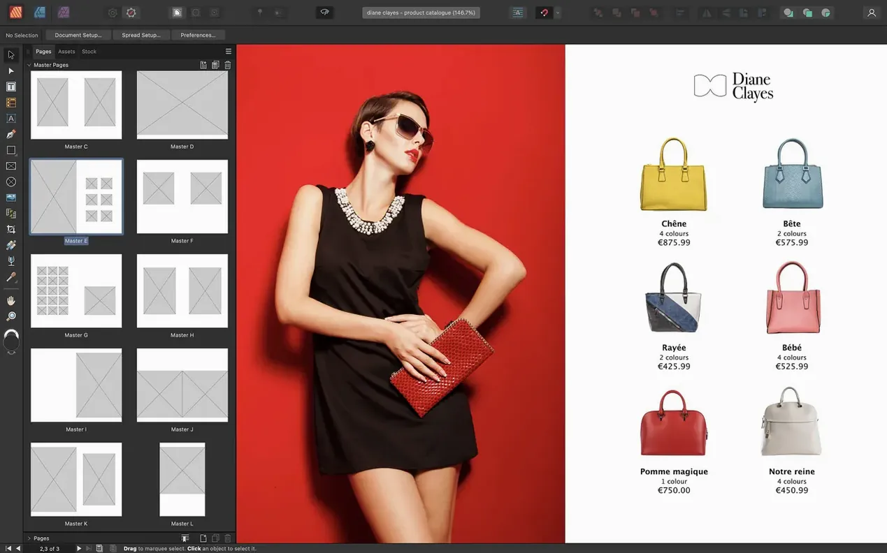 Affinity Publisher — example 2 Affinity Publisher macOS window 2