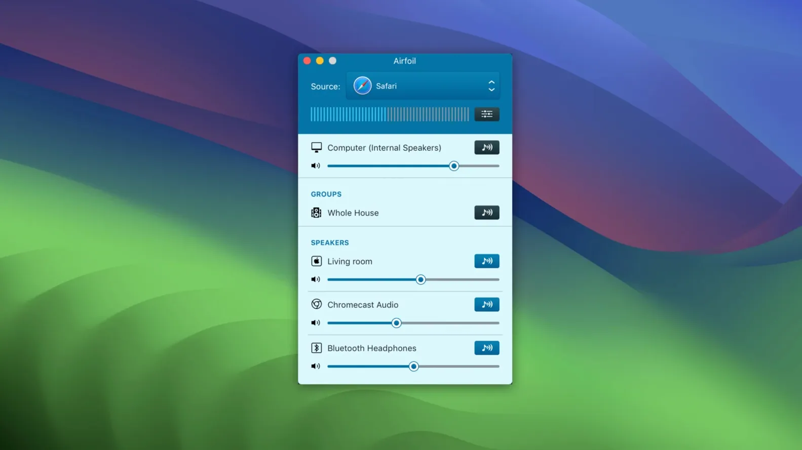 Airfoil walkthrough 3 Airfoil app screen 3