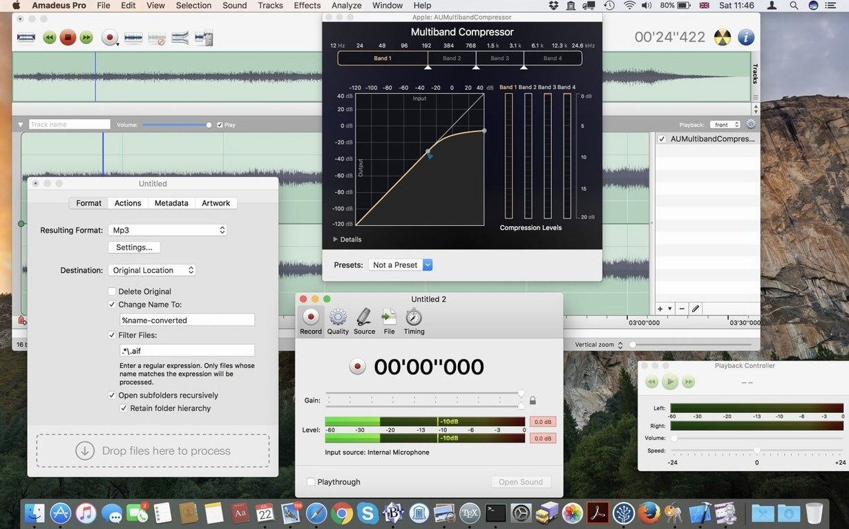 Amadeus Pro macOS window 2