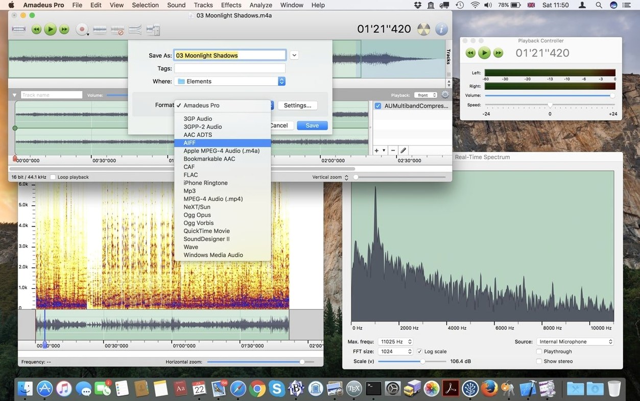 Amadeus Pro macOS window 3
