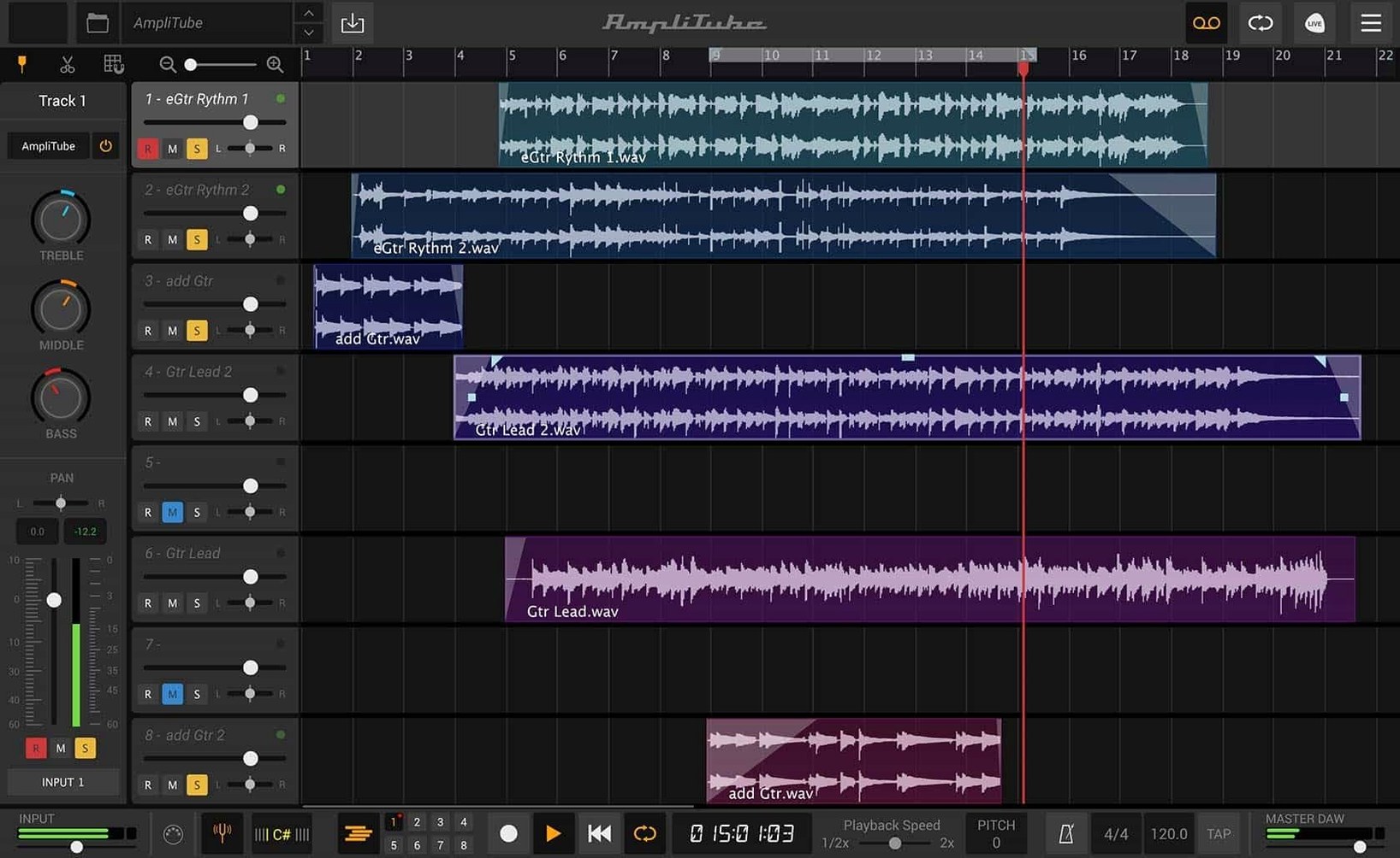AmpliTube macOS window 2