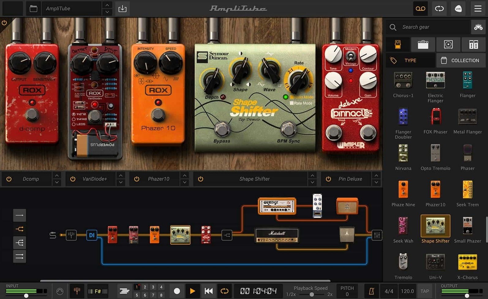 AmpliTube macOS window 3