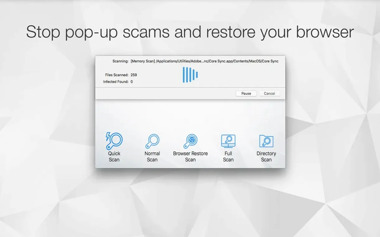 Antivirus Zap - Virus Scanner walkthrough 3 Antivirus Zap - Virus Scanner app screen 3