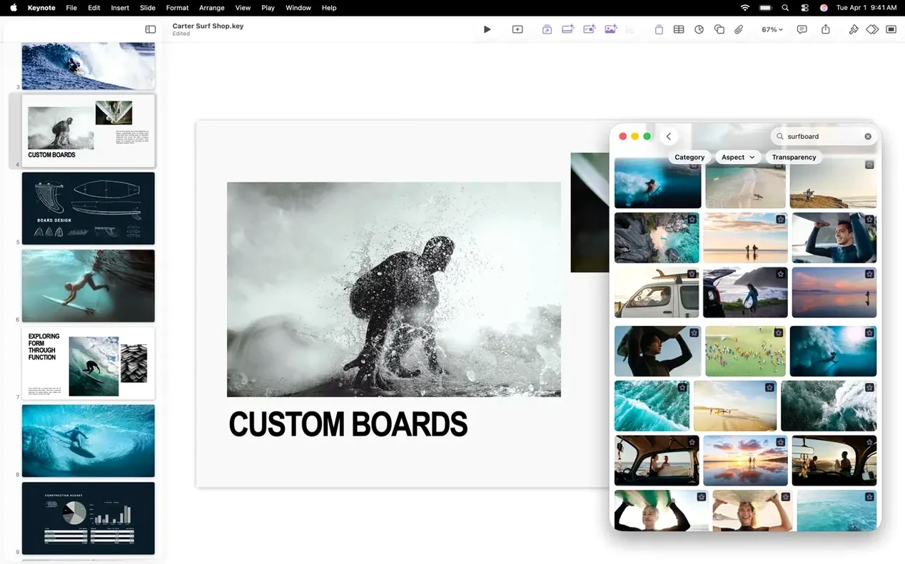 Apple Keynote walkthrough 4 Apple Keynote app screen 4