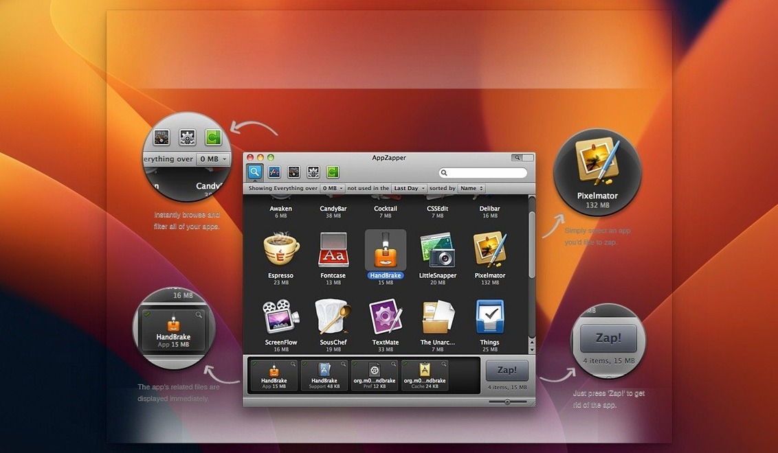 AppZapper app screen 3