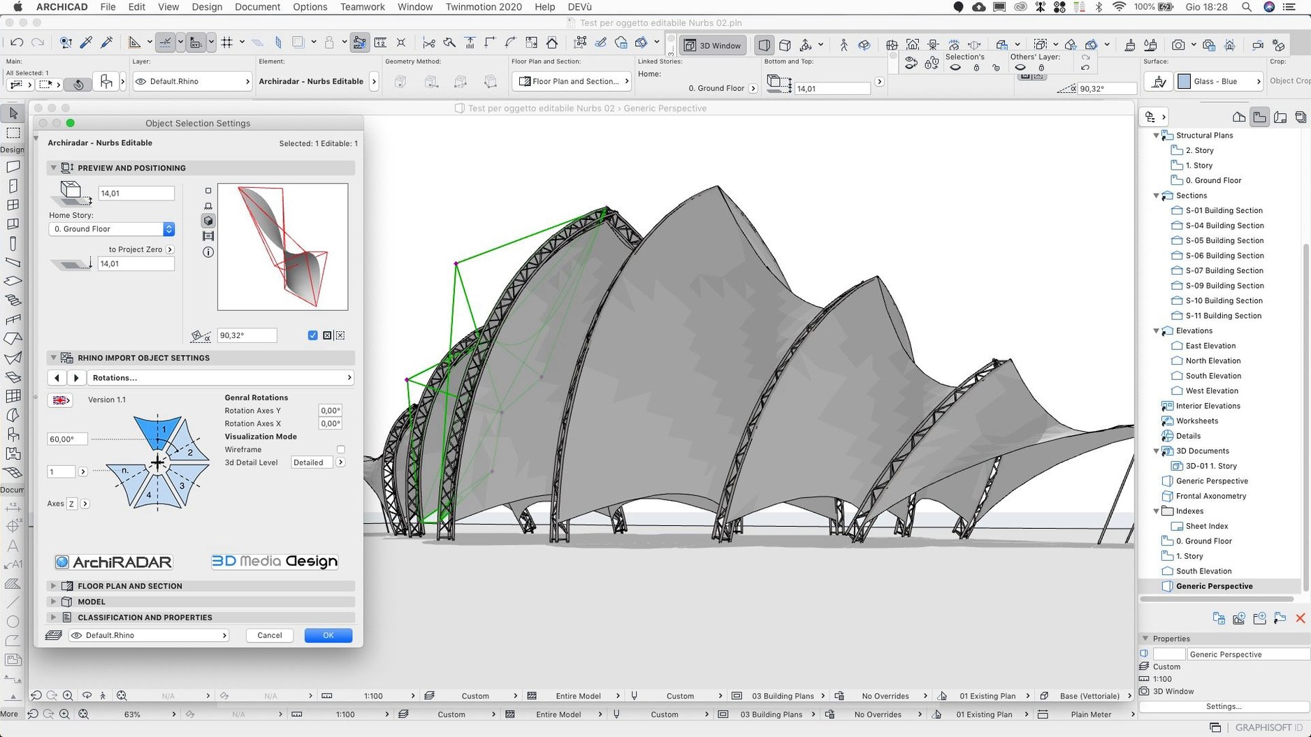 ArchiCAD app screen 4