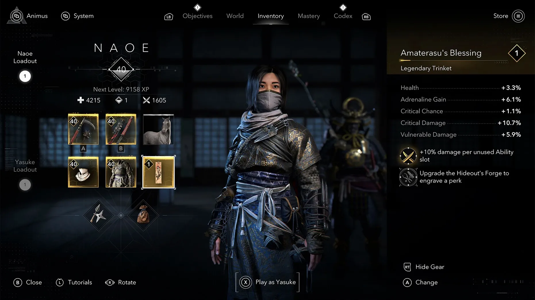 Assassin's Creed Shadows app screen 4