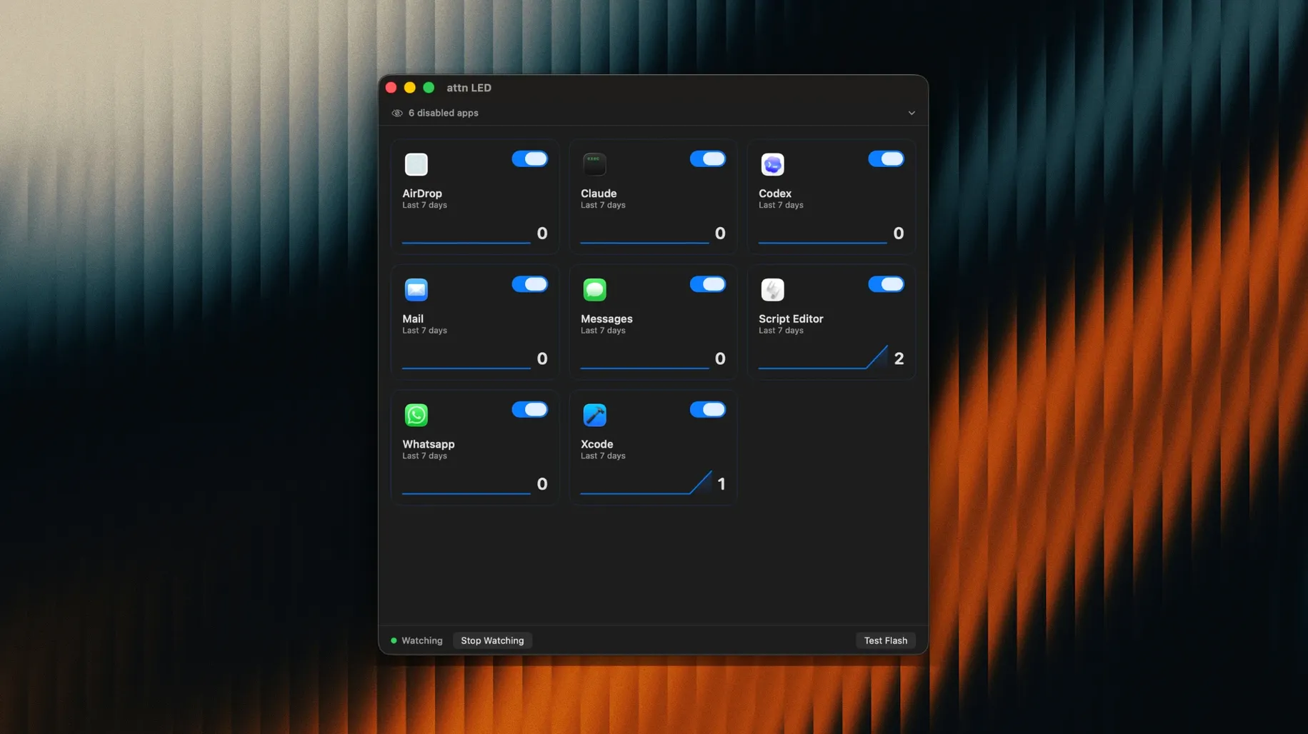 attn led 1.0: the interface