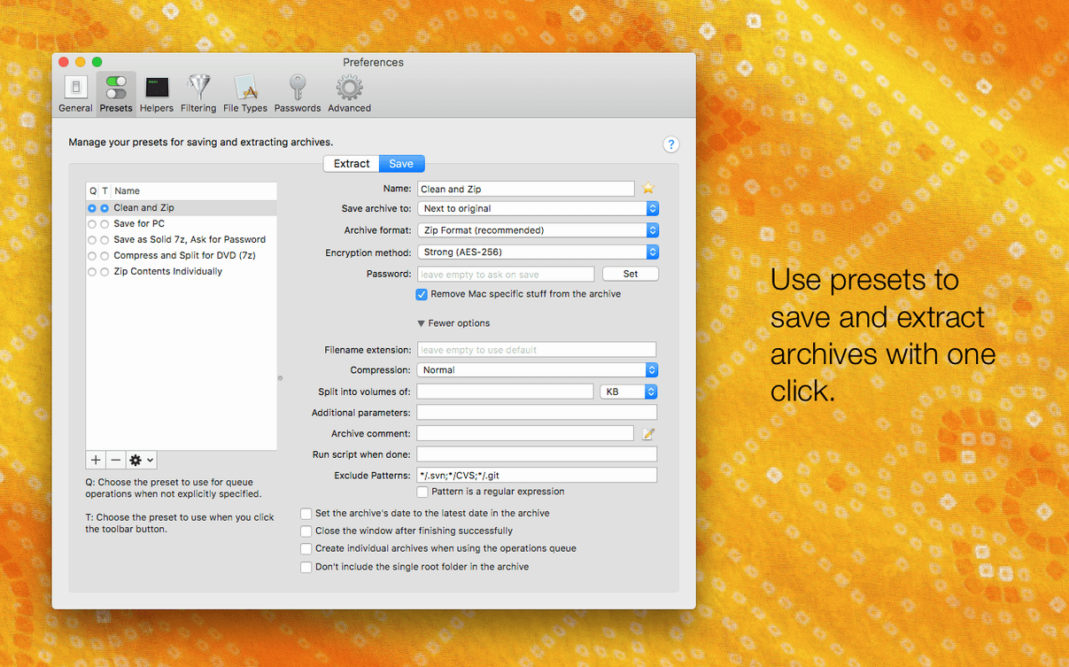 BetterZip walkthrough 2 BetterZip app screen 2