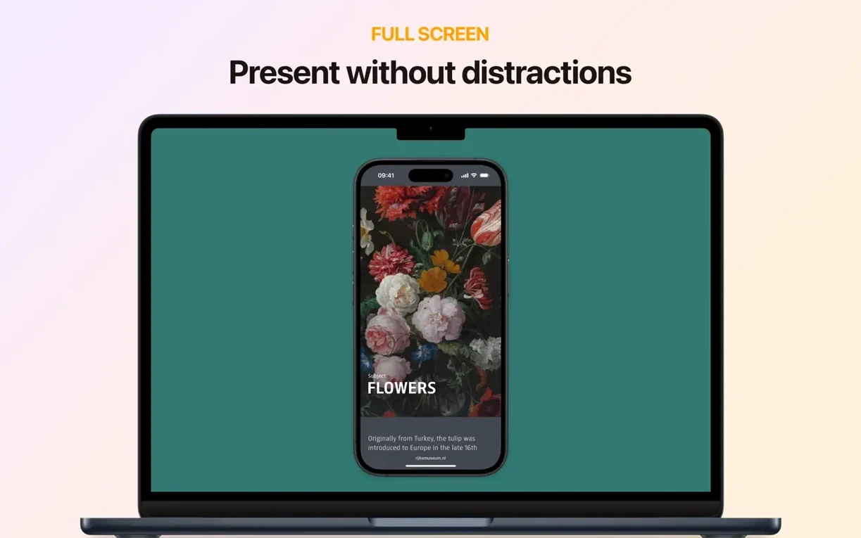 Bezel • Phone Mirror walkthrough 4 Bezel • Phone Mirror app screen 4