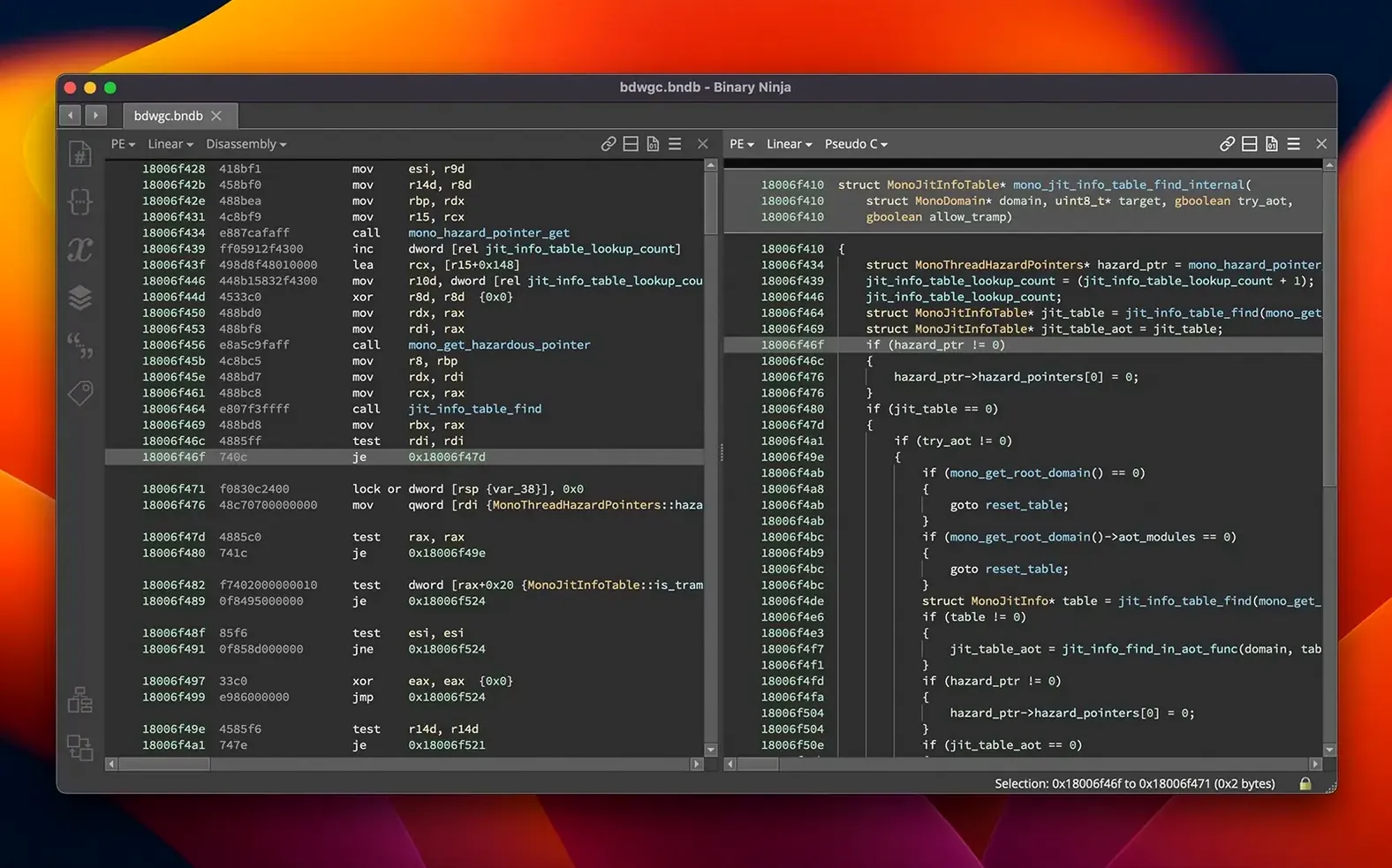 Binary Ninja — example 1 binary ninja crack download: the interface
