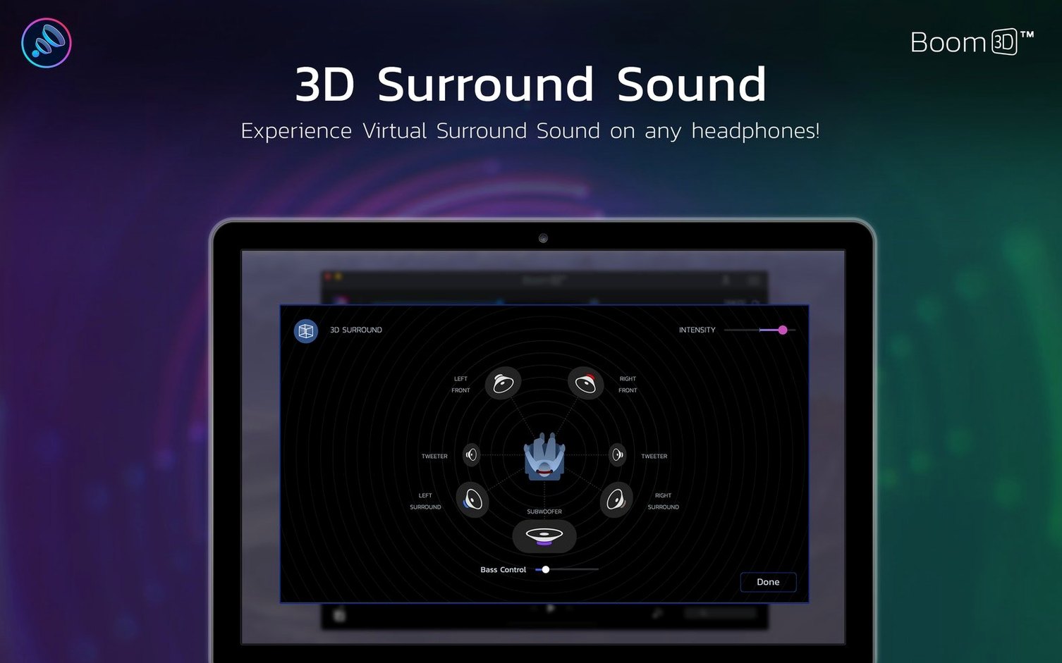 Boom 3D walkthrough 2 Boom 3D app screen 2