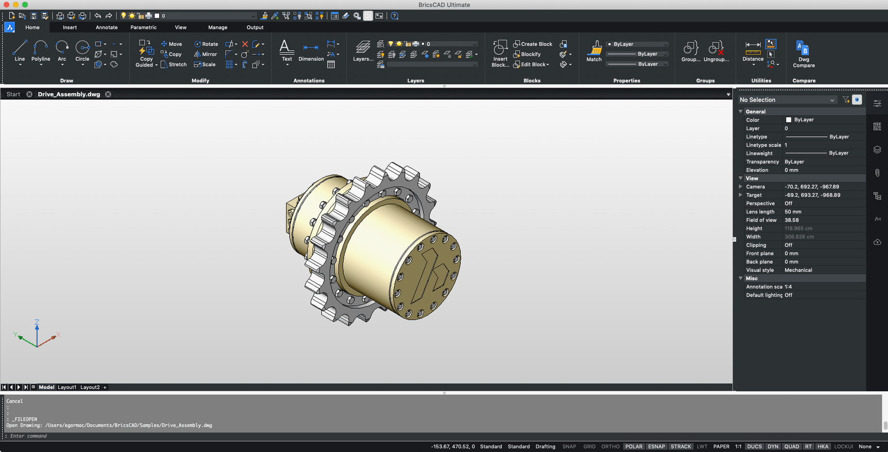 BricsCAD walkthrough 1 bricscad for mac: app overview