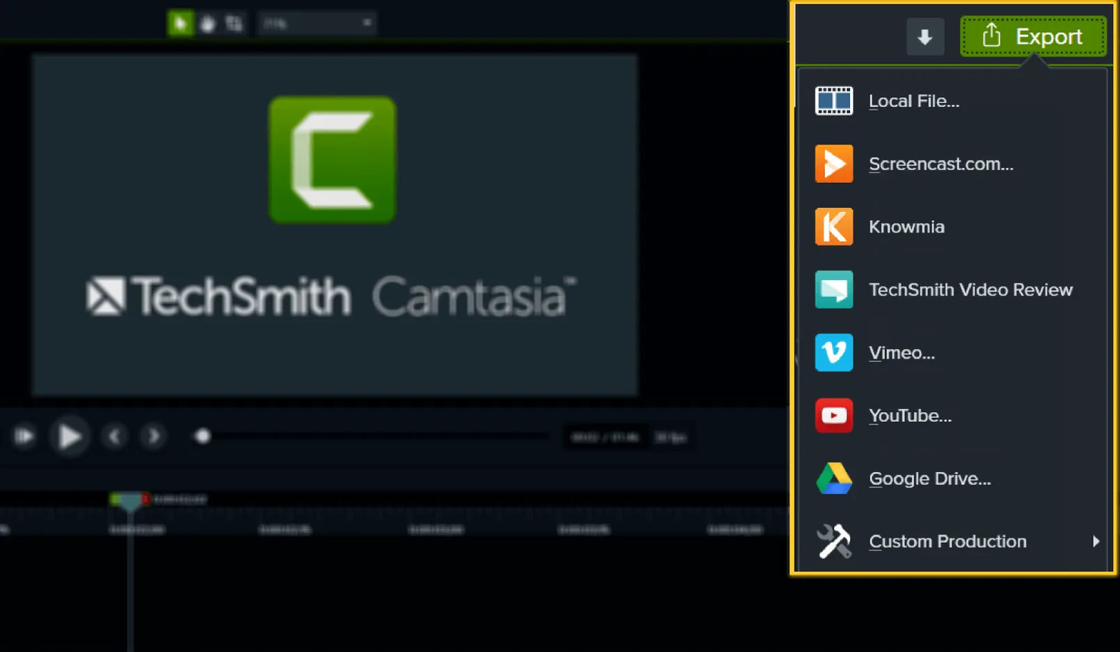 Camtasia walkthrough 4 Camtasia app screen 4
