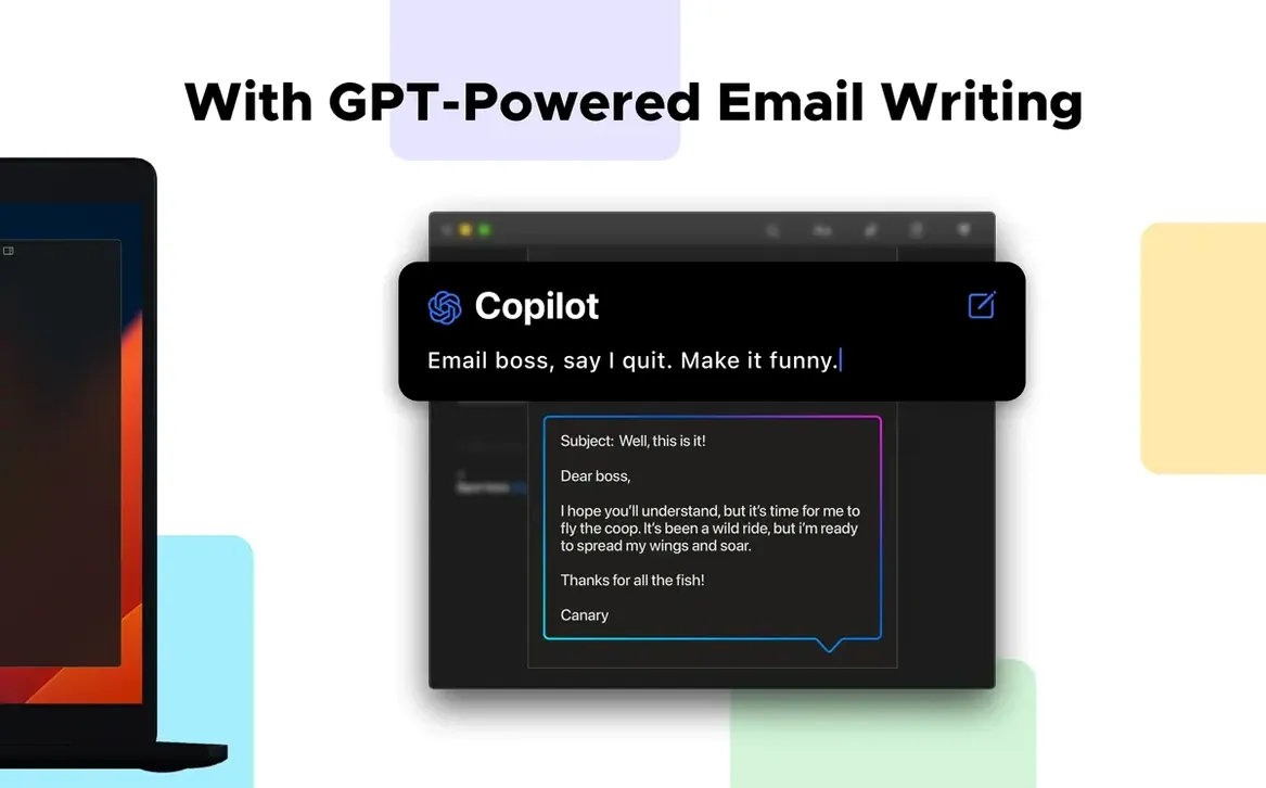 Canary Mail macOS window 2
