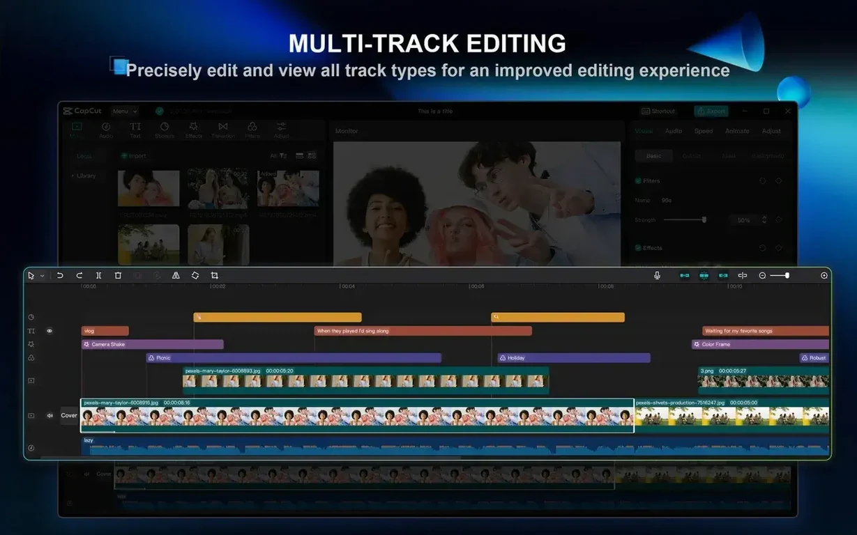 CapCut app screen 4