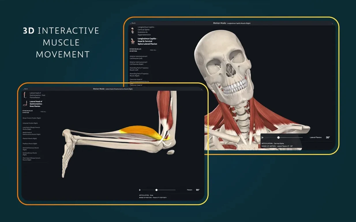 Complete Anatomy walkthrough 3 Complete Anatomy app screen 3