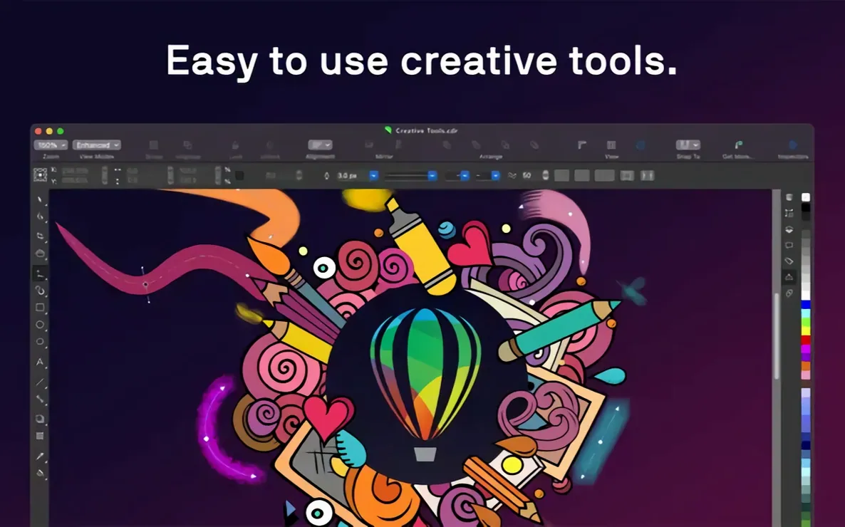 torrent coreldraw: the interface