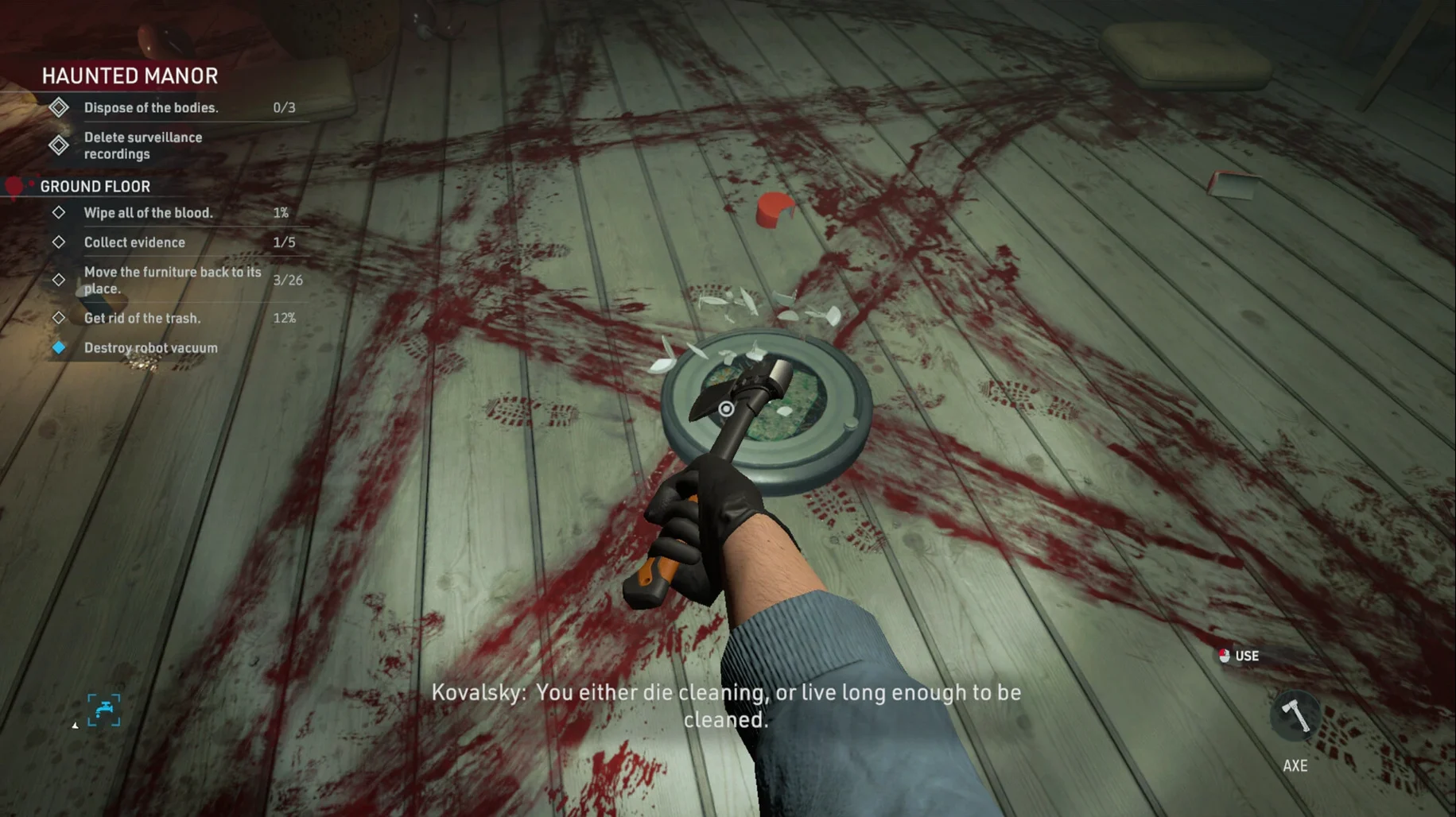 Crime Scene Cleaner walkthrough 6 Crime Scene Cleaner app screen 6