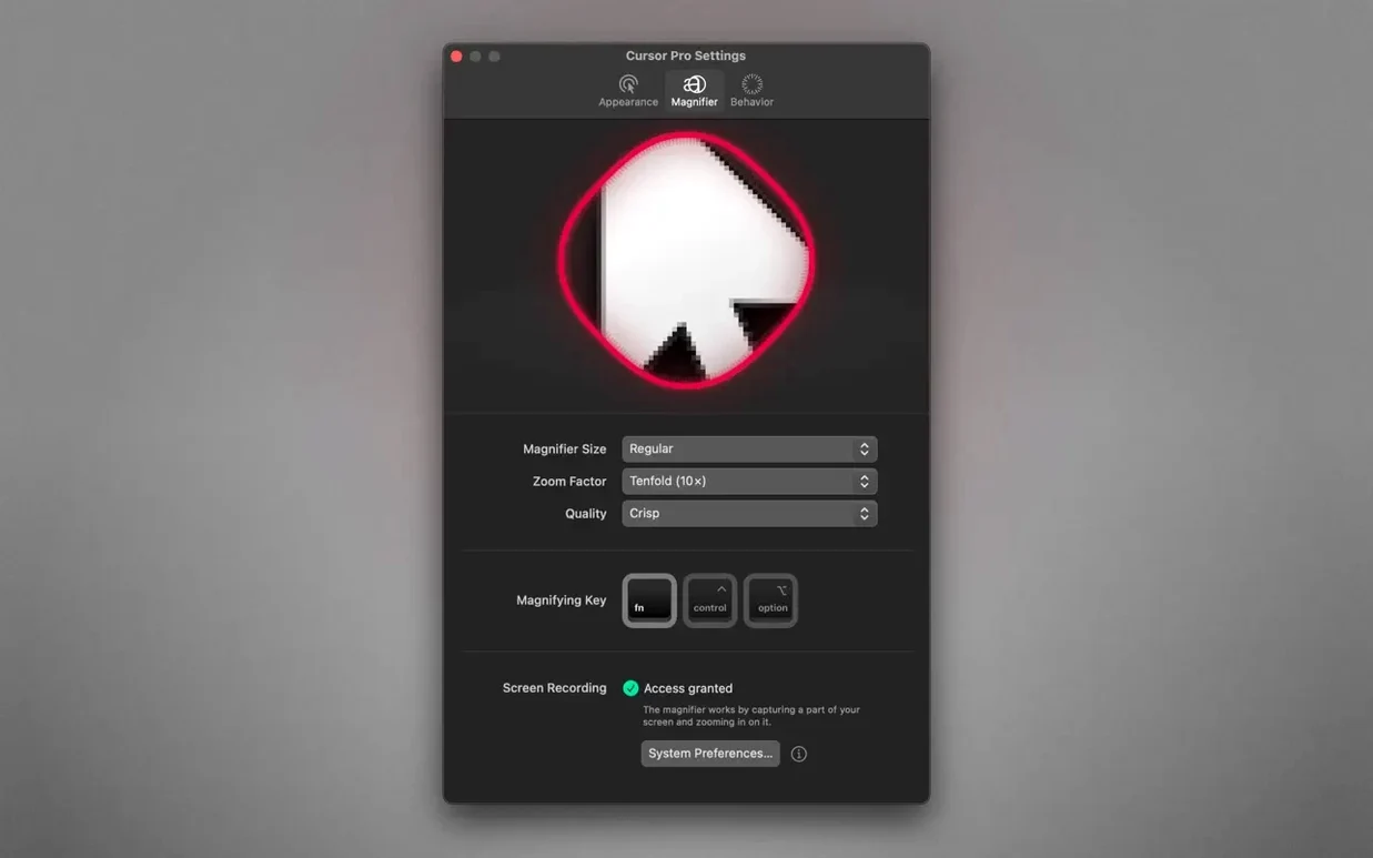 Cursor Pro — example 7 Cursor Pro macOS window 7