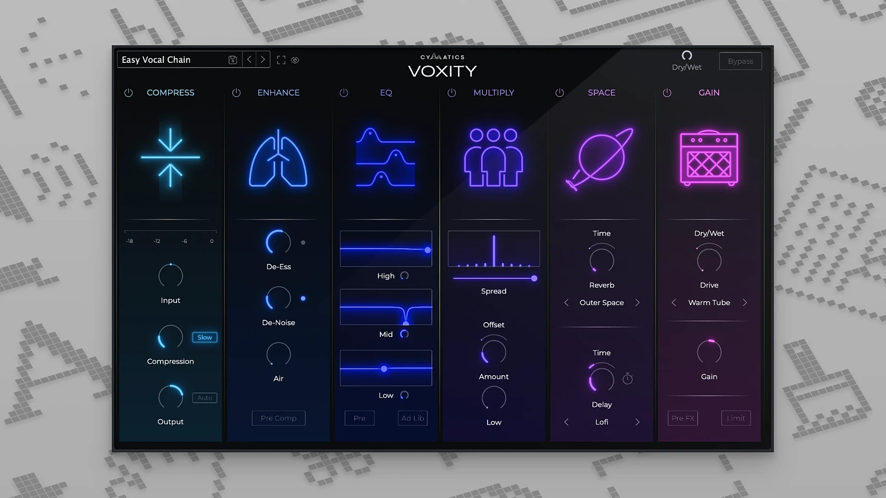 Cymatics VOXITY — example 1 cymatics voxity vocal mixing plugin: app overview