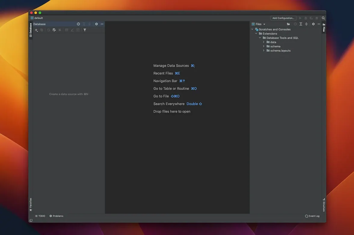 DataGrip walkthrough 2 DataGrip app screen 2