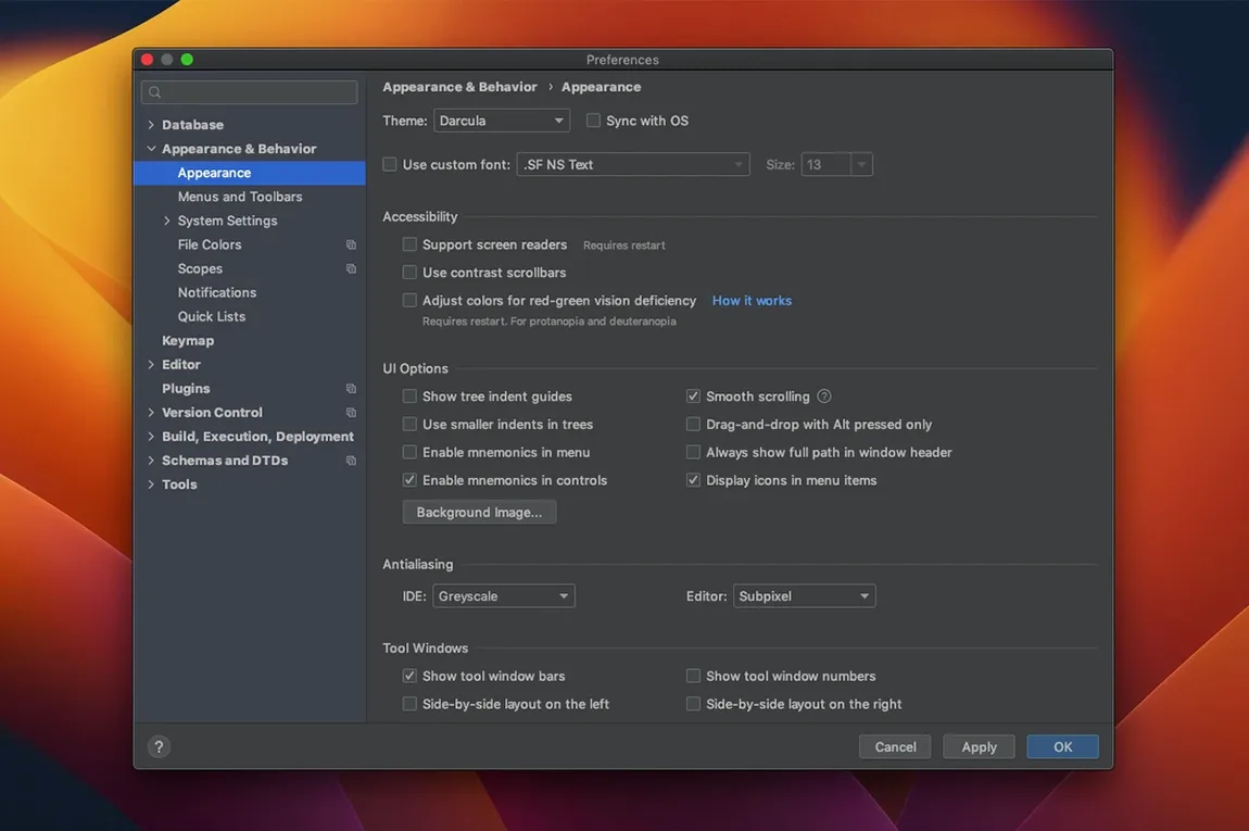 DataGrip — example 5 DataGrip macOS window 5