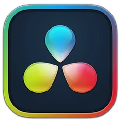 DaVinci Resolve Studio identity mark