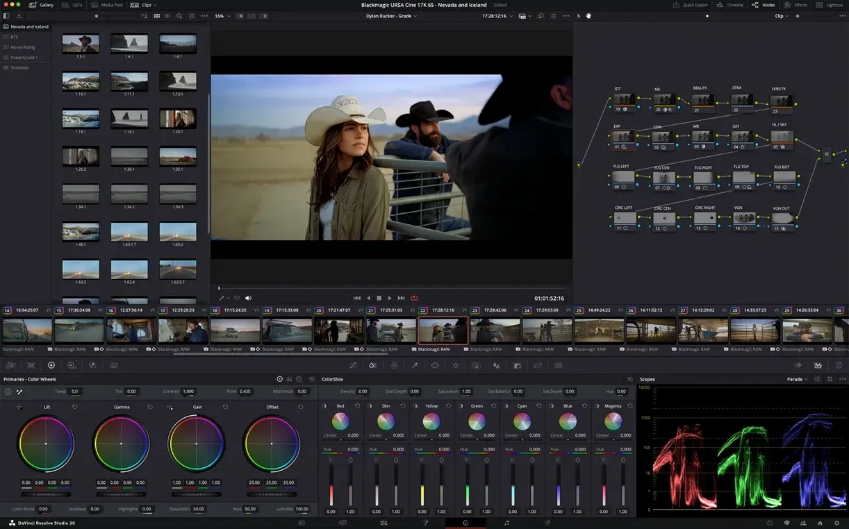 DaVinci Resolve Studio macOS window 4