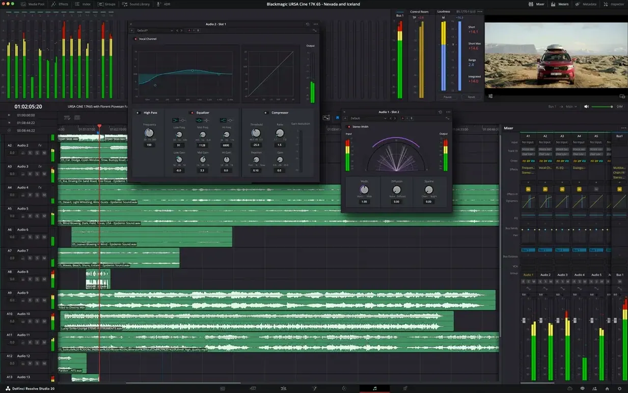 DaVinci Resolve Studio app screen 5