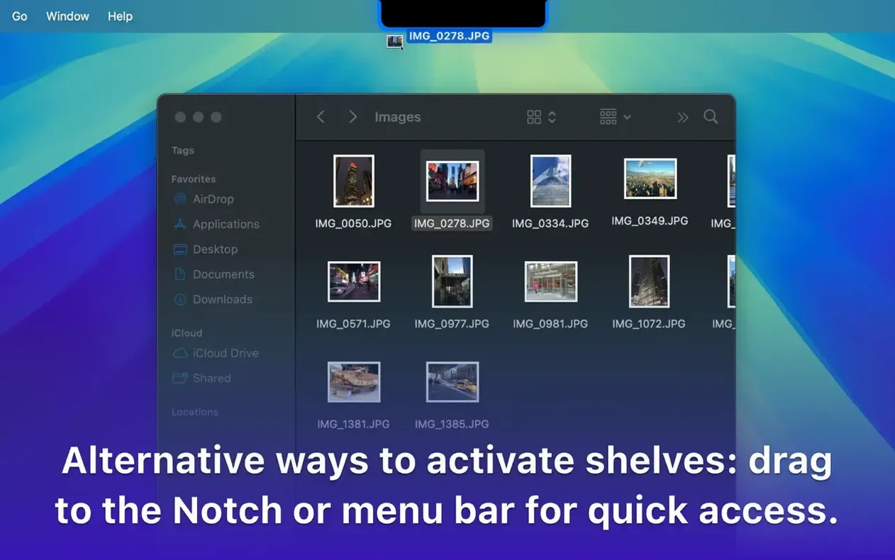 Dropover — example 6 Dropover macOS window 6