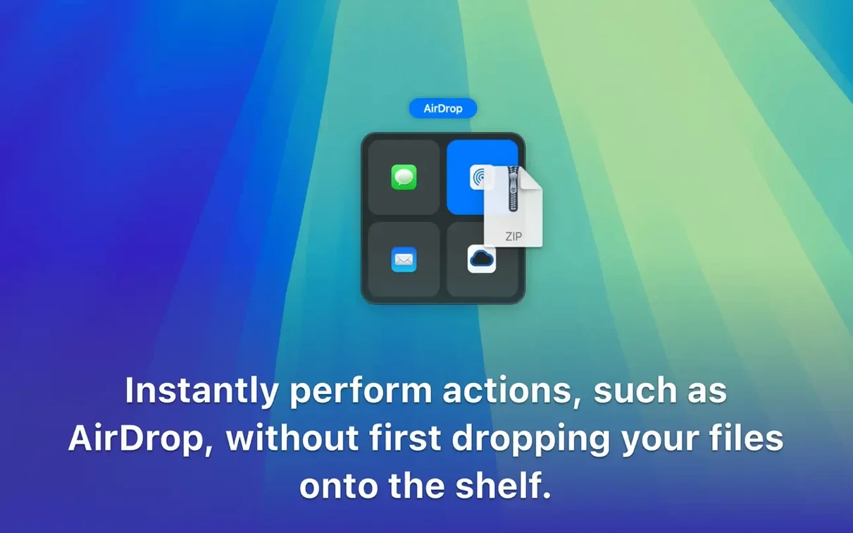Dropover — example 7 Dropover macOS window 7