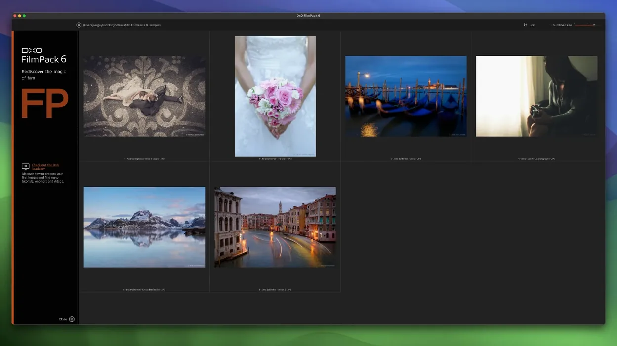 dxo filmpack 8 mac torrent: the interface