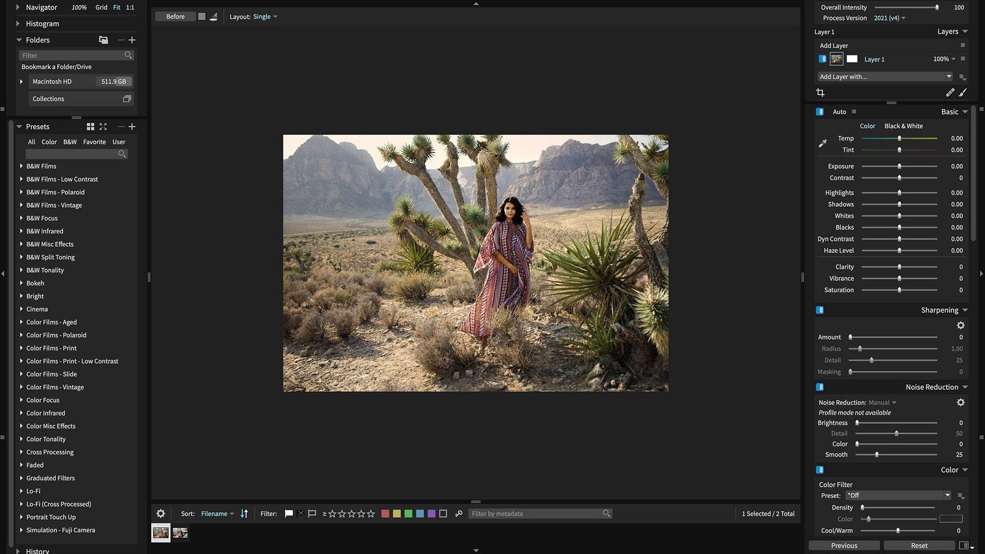 Exposure X7 macOS window 4