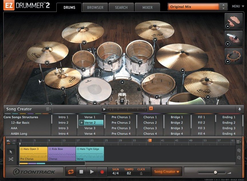ezdrummer 3 mac: app overview