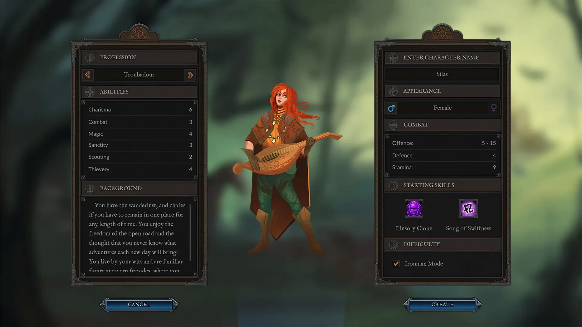 Fabled Lands — example 3 Fabled Lands macOS window 3