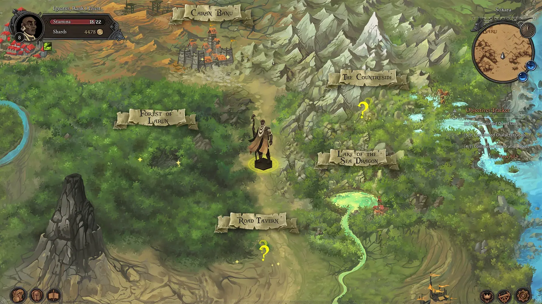 Fabled Lands — example 4 Fabled Lands macOS window 4