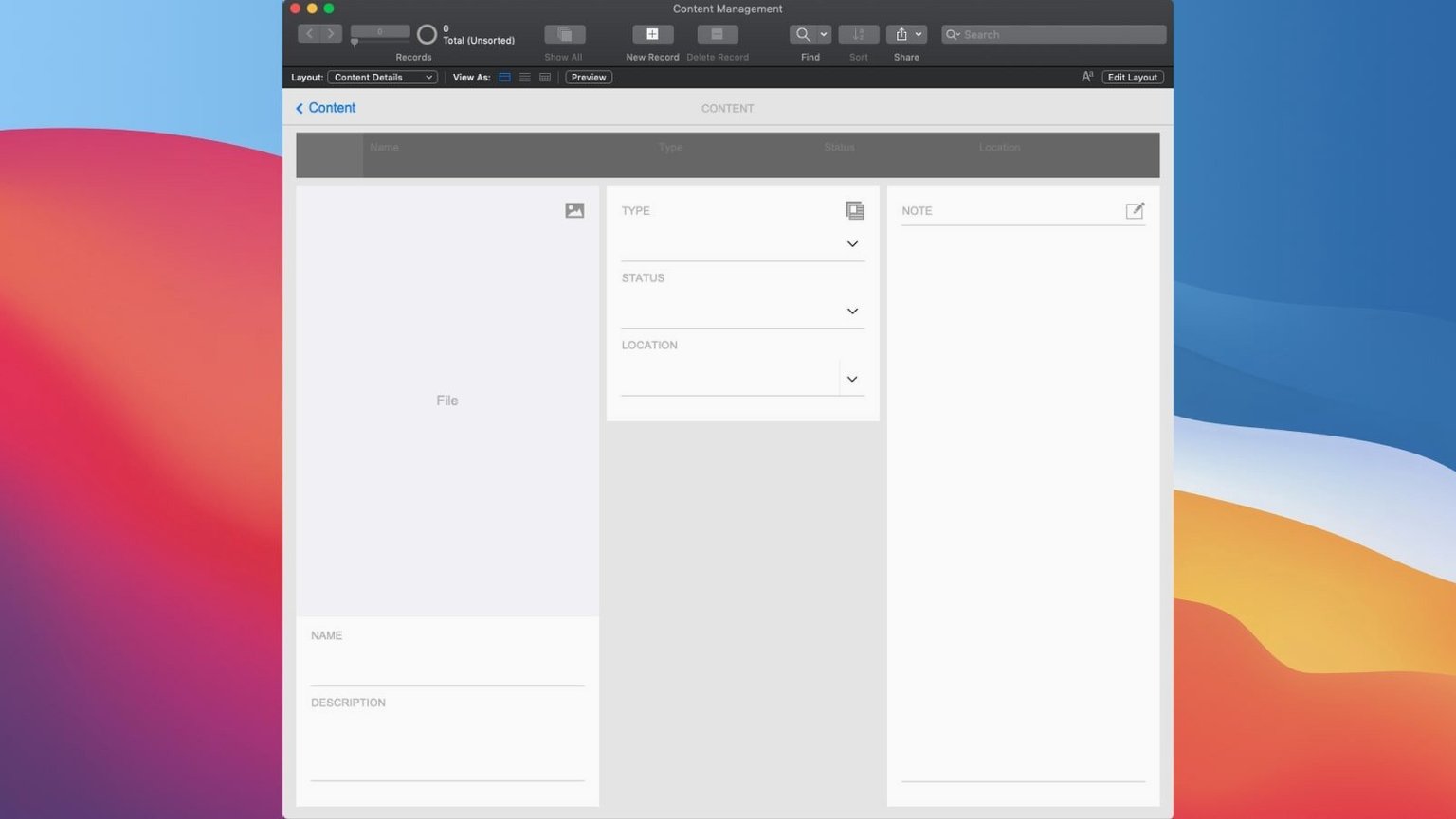 FileMaker Pro walkthrough 2 FileMaker Pro app screen 2