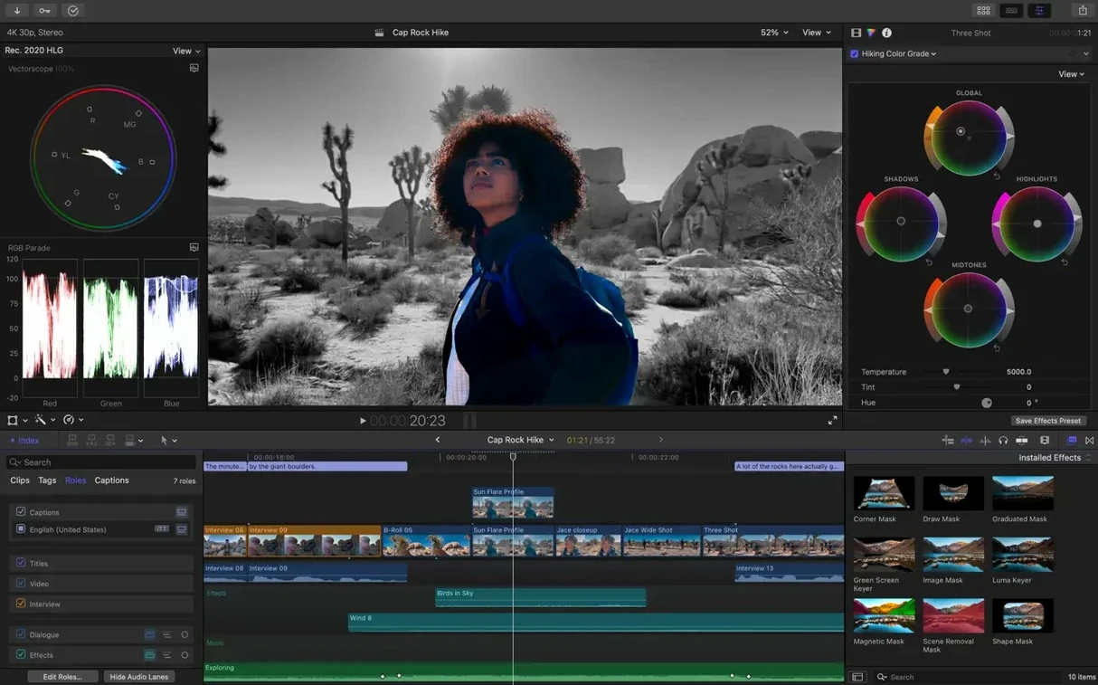 Final Cut Pro app screen 6