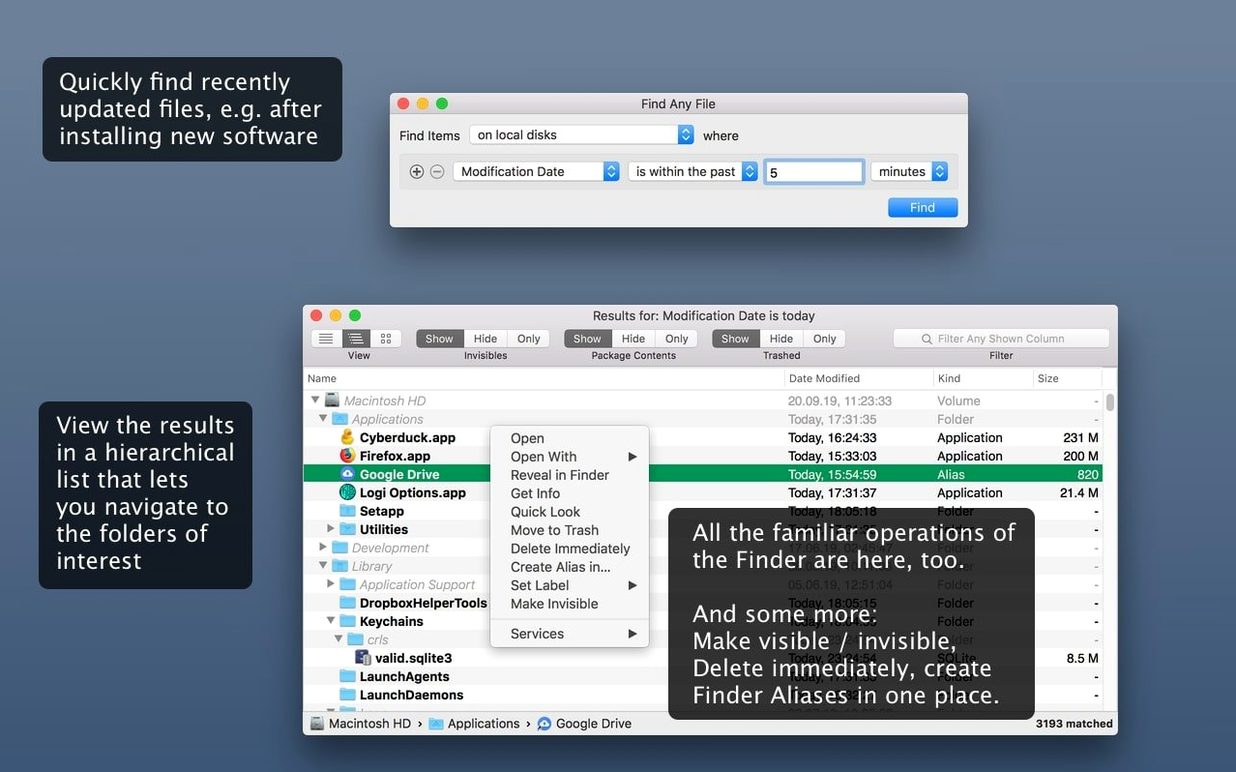 Find Any File walkthrough 2 Find Any File app screen 2