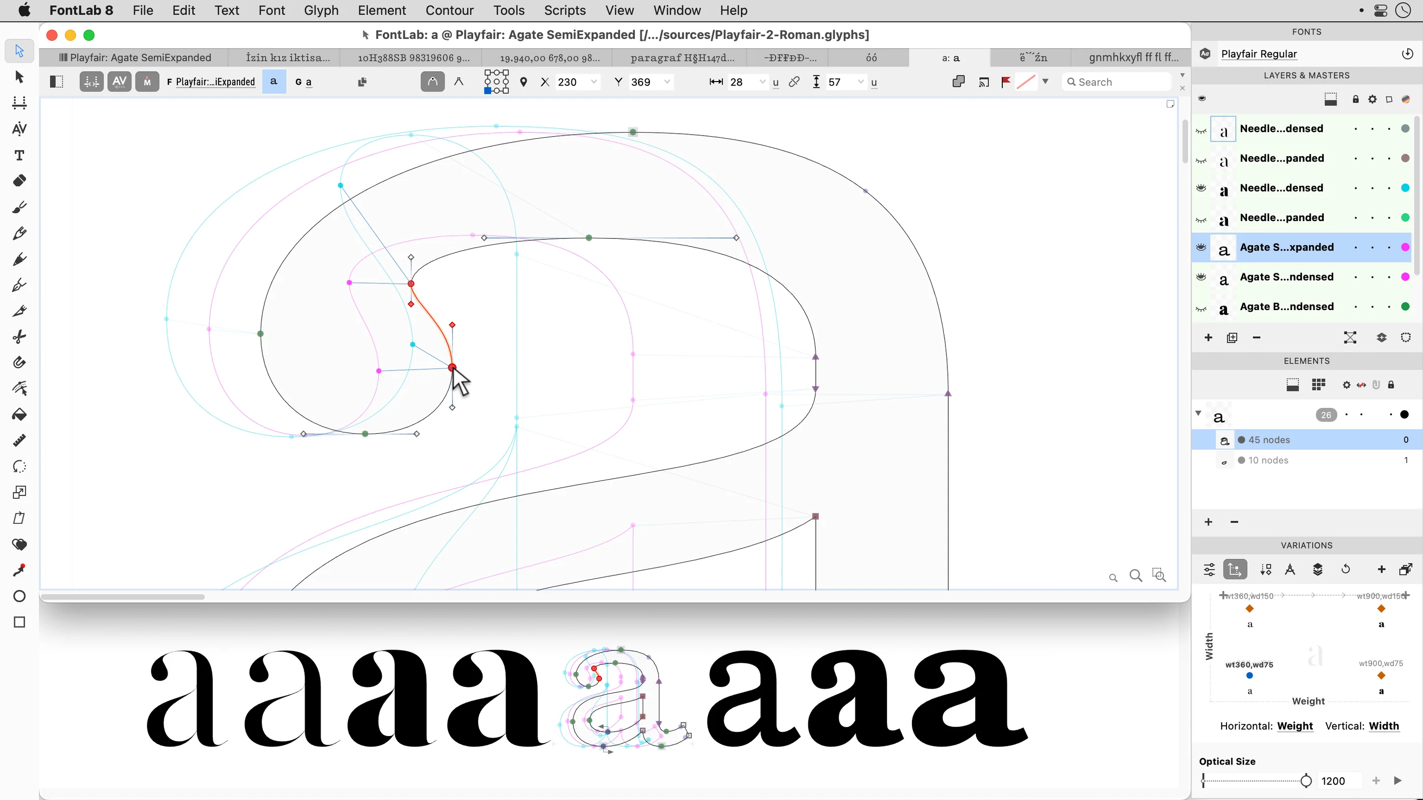fontlab 8 torrent: the interface