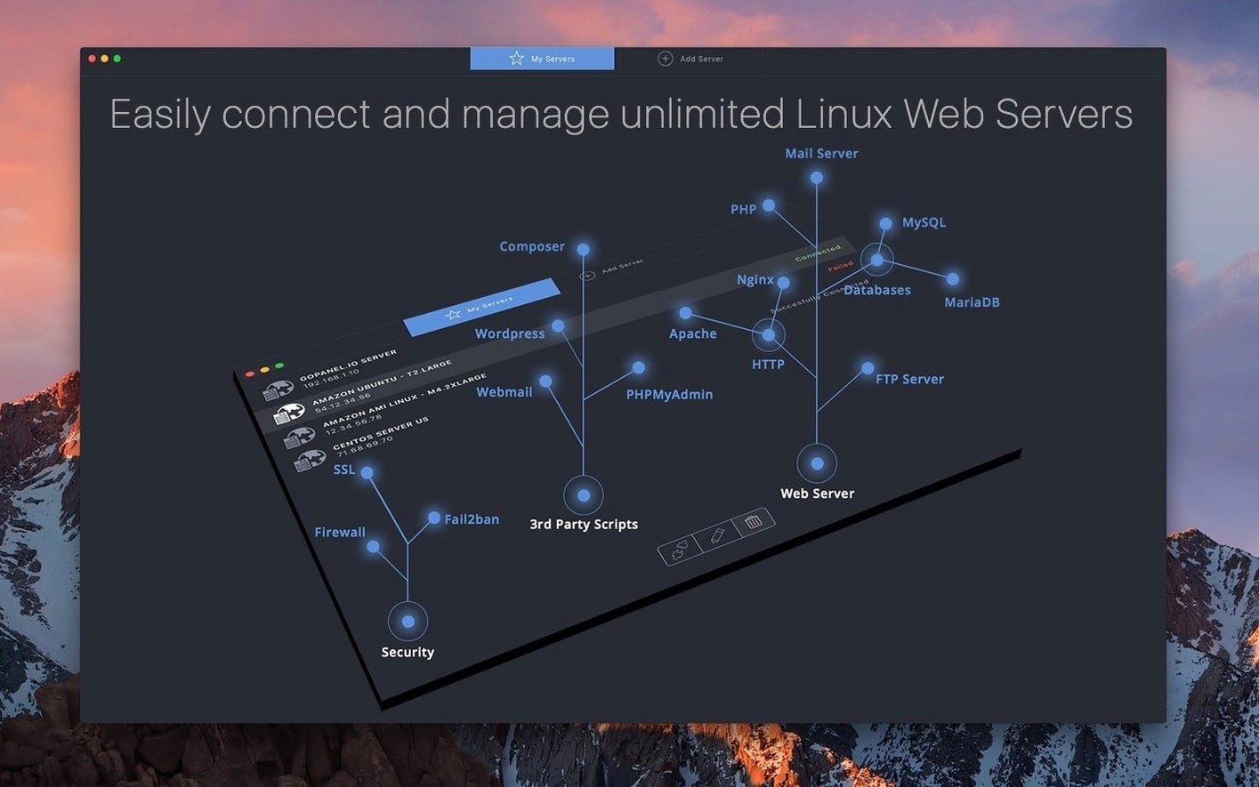 goPanel 2 — example 1 gopanel 2 mac torrent: the interface