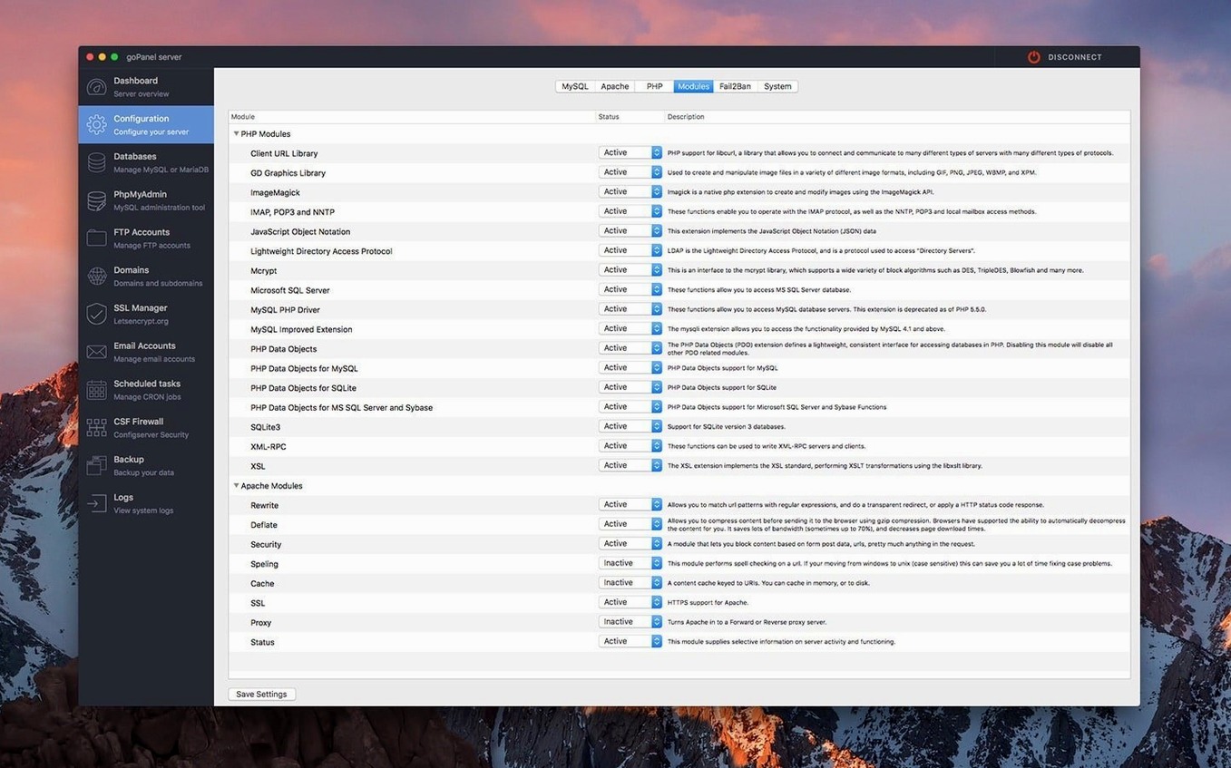goPanel 2 — example 4 goPanel 2 macOS window 4
