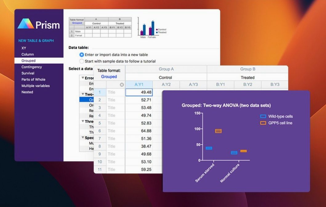 graphpad prism cracked version mac: app overview