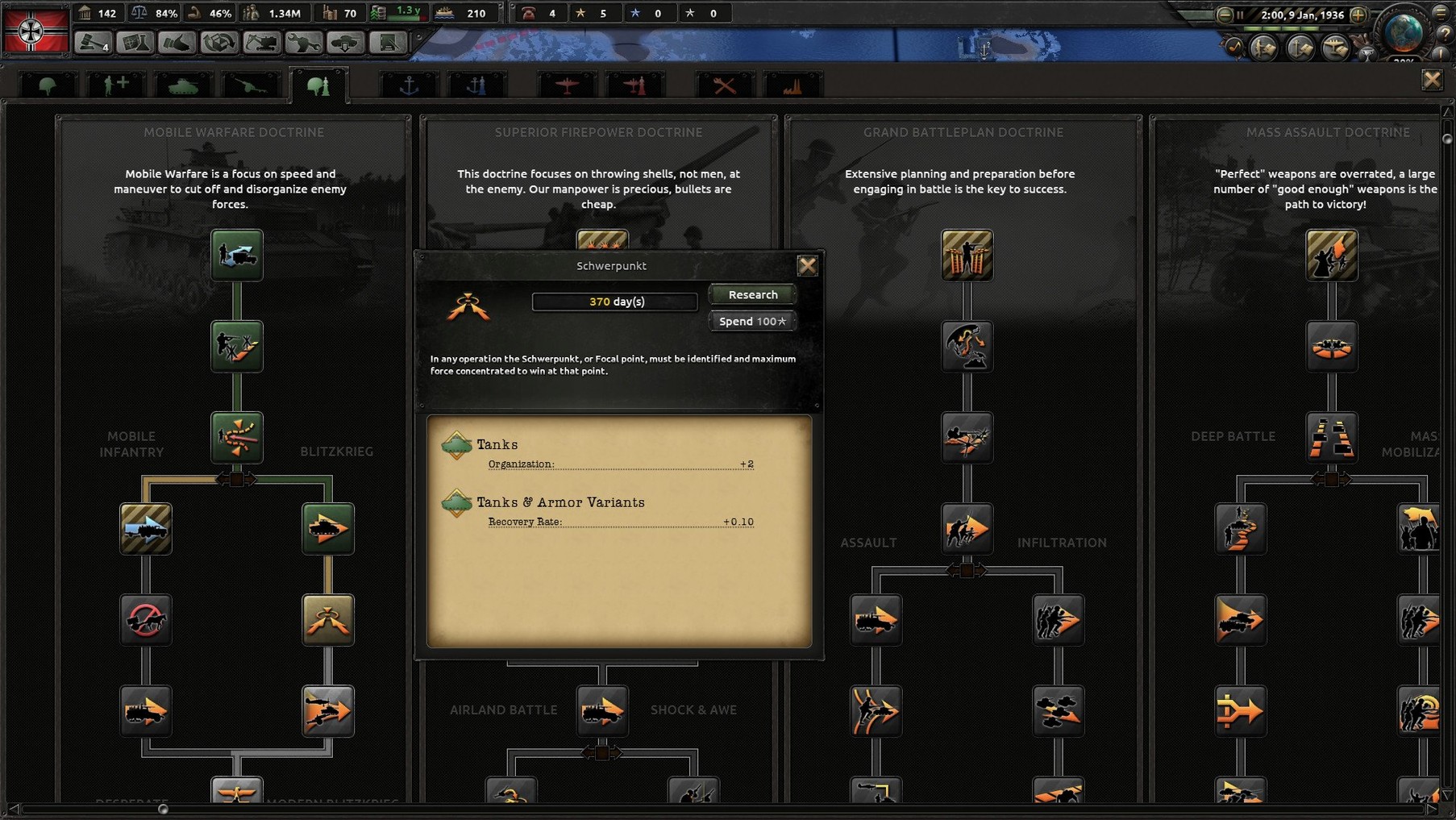 Hearts of Iron IV app screen 2