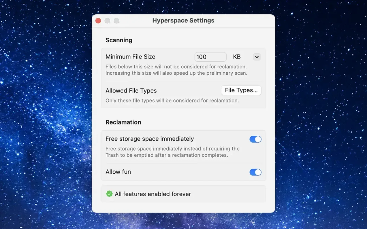 Hyperspace walkthrough 3 Hyperspace app screen 3
